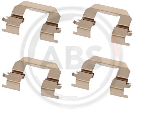 ABS Komplet dodatne opreme, obloga disk-kočnice