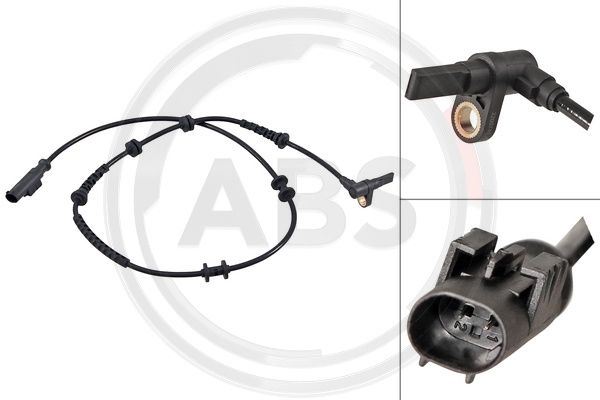 ABS Osjetnik, broj okretaja kotača