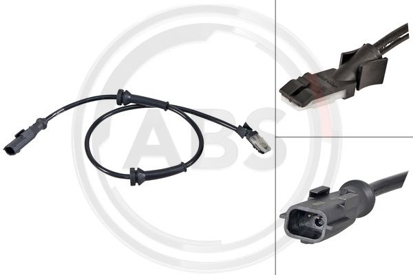 ABS Osjetnik, broj okretaja kotača