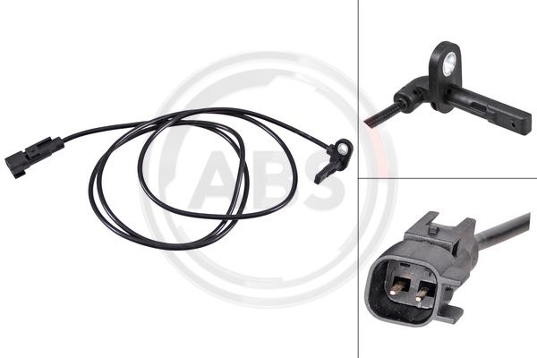 ABS Osjetnik, broj okretaja kotača