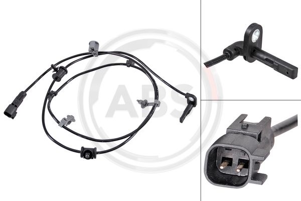 ABS Osjetnik, broj okretaja kotača