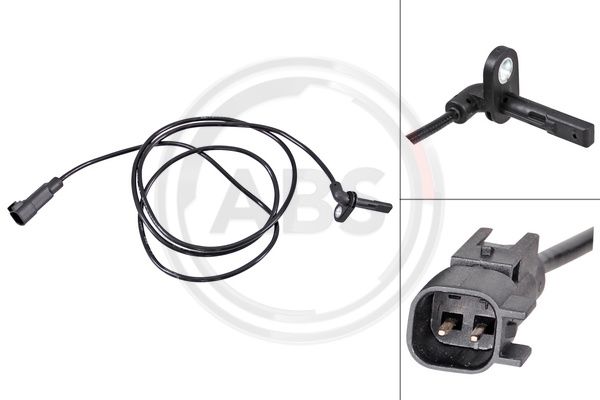 ABS Osjetnik, broj okretaja kotača