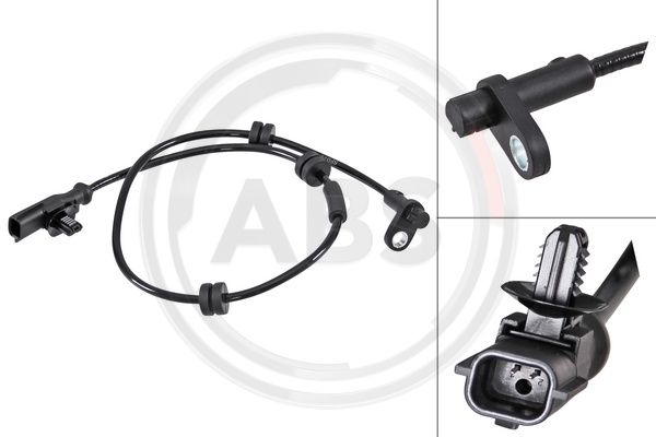 ABS Osjetnik, broj okretaja kotača