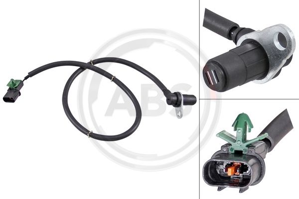 ABS Osjetnik, broj okretaja kotača