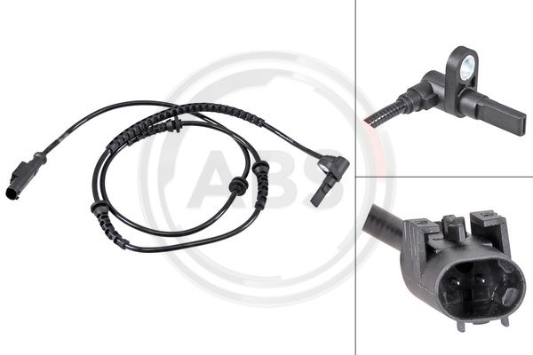 ABS Osjetnik, broj okretaja kotača