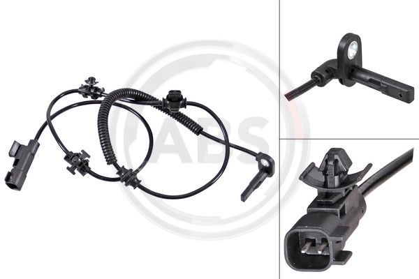 ABS Osjetnik, broj okretaja kotača