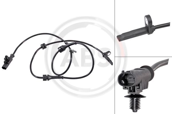 ABS Osjetnik, broj okretaja kotača