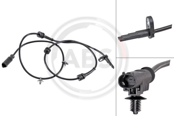 ABS Osjetnik, broj okretaja kotača