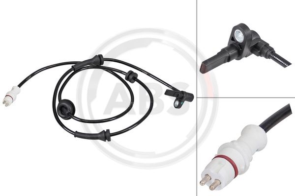 ABS Osjetnik, broj okretaja kotača