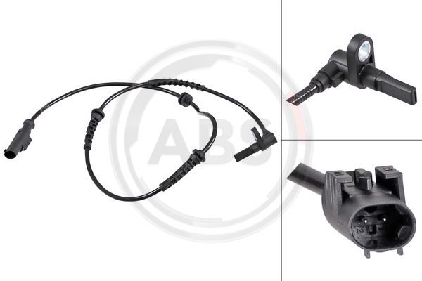 ABS Osjetnik, broj okretaja kotača