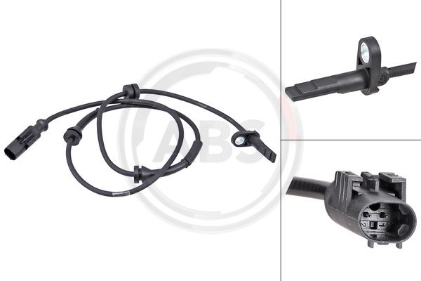 ABS Osjetnik, broj okretaja kotača