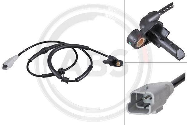 ABS Osjetnik, broj okretaja kotača