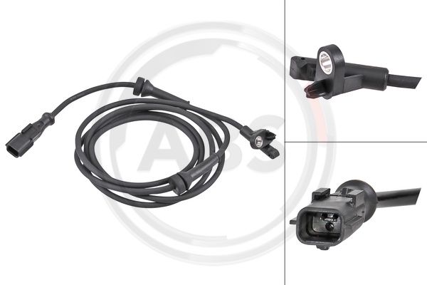 A.B.S. Osjetnik, broj okretaja kotača