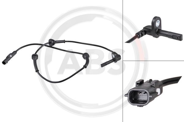 A.B.S. Osjetnik, broj okretaja kotača