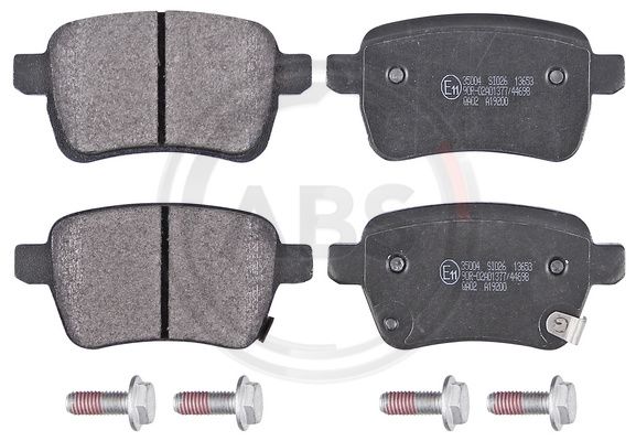 ABS Komplet kočionih obloga, disk-kočnica