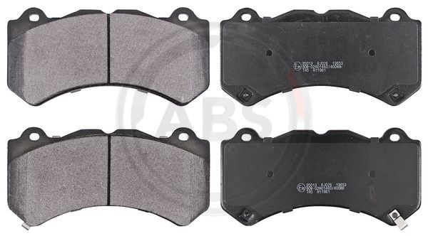 ABS Komplet kočionih obloga, disk-kočnica