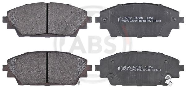 ABS Komplet kočionih obloga, disk-kočnica