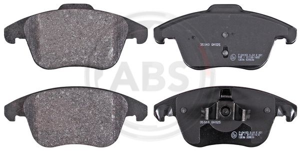 ABS Komplet kočionih obloga, disk-kočnica