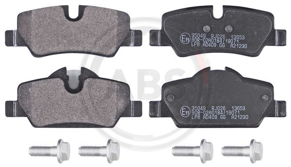 ABS Komplet kočionih obloga, disk-kočnica