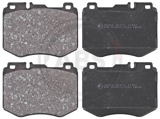 ABS Komplet kočionih obloga, disk-kočnica