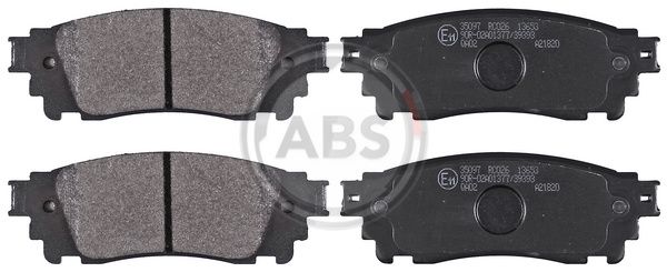 ABS Komplet kočionih obloga, disk-kočnica