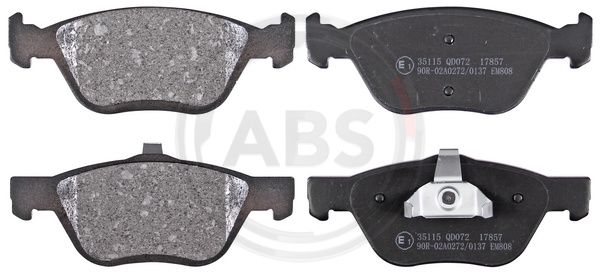 ABS Komplet kočionih obloga, disk-kočnica