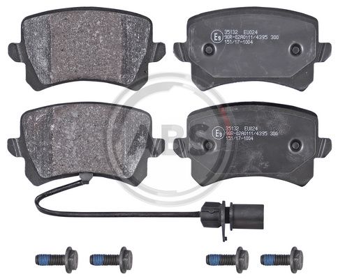 ABS Komplet kočionih obloga, disk-kočnica