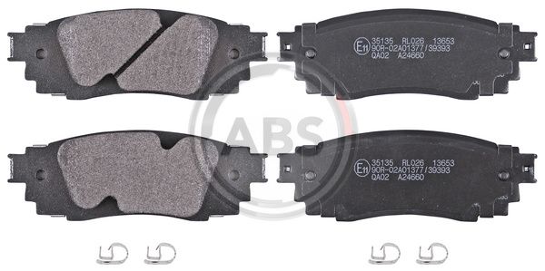 ABS Komplet kočionih obloga, disk-kočnica