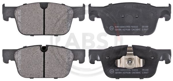 ABS Komplet kočionih obloga, disk-kočnica