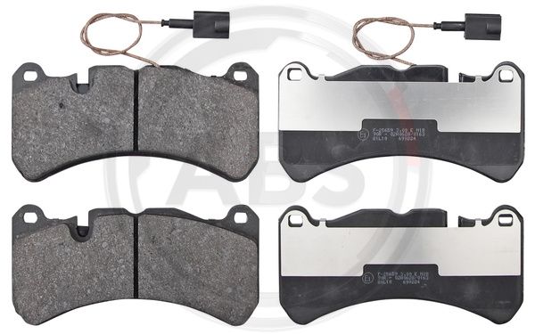 ABS Komplet kočionih obloga, disk-kočnica