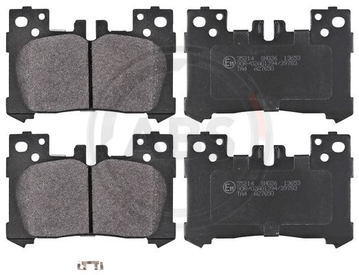 ABS Komplet kočionih obloga, disk-kočnica