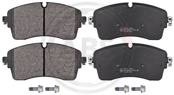 A.B.S. Komplet kočnih obloga, disk kočnica