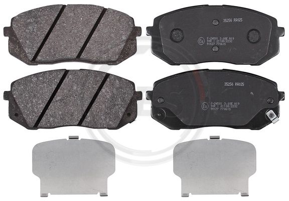 ABS Komplet kočionih obloga, disk-kočnica