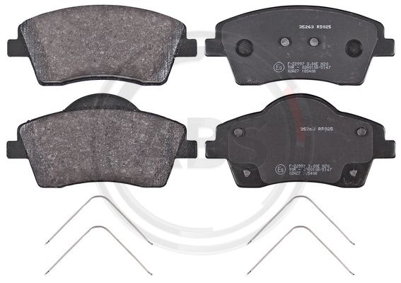 ABS Komplet kočionih obloga, disk-kočnica