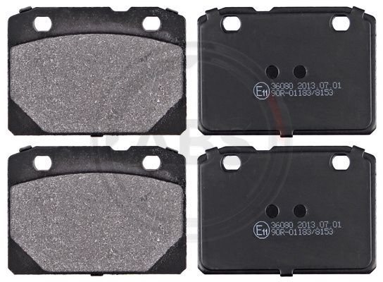 ABS Komplet kočionih obloga, disk-kočnica