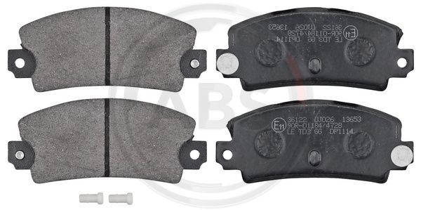 ABS Komplet kočionih obloga, disk-kočnica