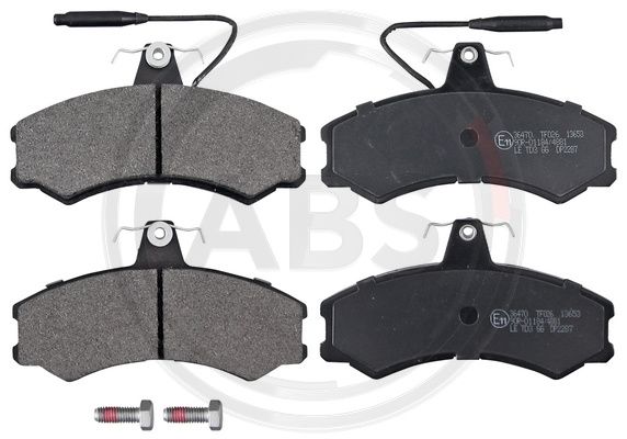 ABS Komplet kočionih obloga, disk-kočnica