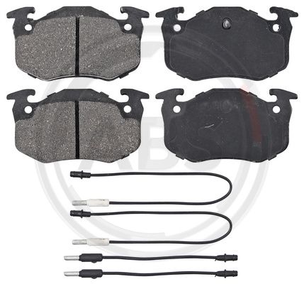 ABS Komplet kočionih obloga, disk-kočnica