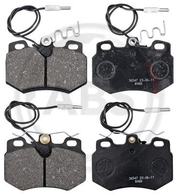 ABS Komplet kočionih obloga, disk-kočnica