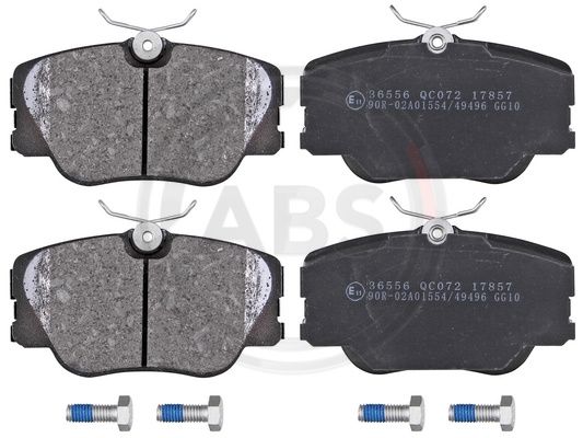 ABS Komplet kočionih obloga, disk-kočnica