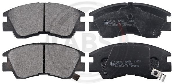 ABS Komplet kočionih obloga, disk-kočnica