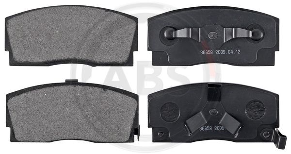 ABS Komplet kočionih obloga, disk-kočnica