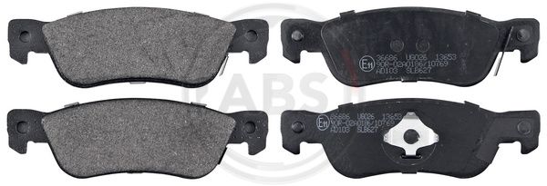 ABS Komplet kočionih obloga, disk-kočnica