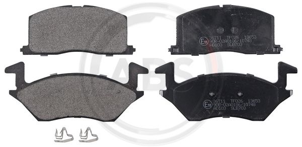 ABS Komplet kočionih obloga, disk-kočnica