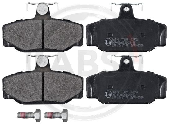 ABS Komplet kočionih obloga, disk-kočnica