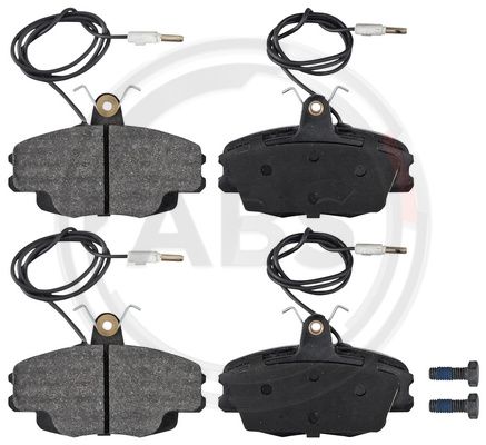 ABS Komplet kočionih obloga, disk-kočnica