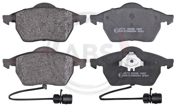 ABS Komplet kočionih obloga, disk-kočnica