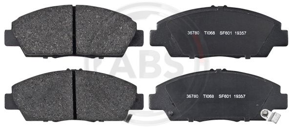 ABS Komplet kočionih obloga, disk-kočnica