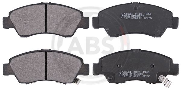 ABS Komplet kočionih obloga, disk-kočnica