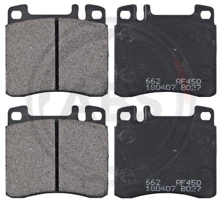 ABS Komplet kočionih obloga, disk-kočnica